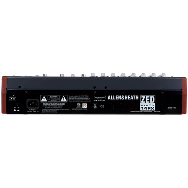Mezcladora Allen & Heath Zed60-14fx 10 Canales 8 Entradas Xlr